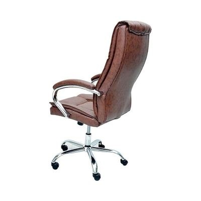 Office Chair With Adjustable Height Brown 70X65X35Cm - Image 3