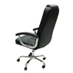 Executive Ergonomic Computer Desk Chair For Office And Gaming With Headrest Back Comfort And Lumbar Support Black Sul0966