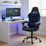 Alpha Blitzed Gaming Chair Blue/Black