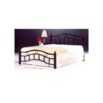 Wooden Steel Queen Size Bed Legs 150 X 190 Cm