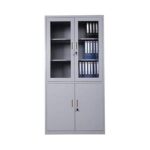 Steel Four Door Cabinet Grey 183X40X45Cm