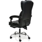 Premium Office Chair Ergonomic Designed Desk Chair Mid Back Adjustable Wide Seat Mesh Chair Black