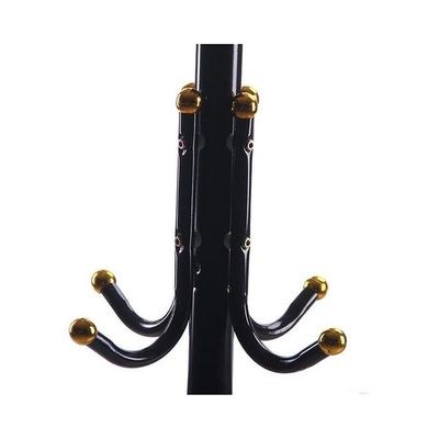 Free-Standing Metal Coat Rack Black 72x20x8.5cm - Image 3