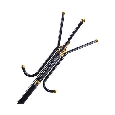Free-Standing Metal Coat Rack Black 72x20x8.5cm - Image 4
