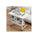 Modern Simple Compact Computer Desk White 83x42x7cm