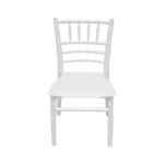 Maple Home Stackable Plastic Children Chair,Learning Durable Waterproof Kid-friendly Stool,White