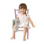 Maple Home Stackable Plastic Children Chair,Learning Durable Waterproof Kid-friendly Stool,Pink