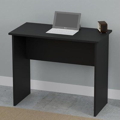 Mahmayi Modern MP1 Study Table 90x45 Plain Desk, Executive Desk, Computer Workstation Black Ideal for Office, Home, Meeting Room - Image 2