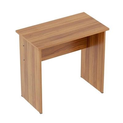 Mahmayi Modern MP1 Study Table 80x40 Plain Desk, Executive Desk, Computer Workstation Natural Dijon Walnut Ideal for Office, Home, Meeting Room - Image 3