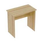 Mahmayi Modern MP1 Study Table 80x40 Plain Desk, Executive Desk, Computer Workstation Coco Bolo Ideal for Office, Home, Meeting Room