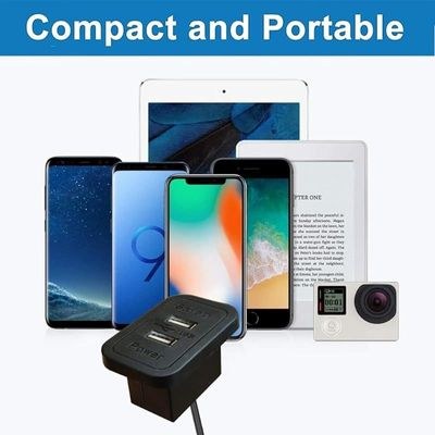 Mahmayi Modern MP1 Study Table, Executive Desk 80x40 with Black BS02 Desktop Socket with USB A/C Port Coco Bolo Ideal for Office, Home, Meeting Room - Image 5