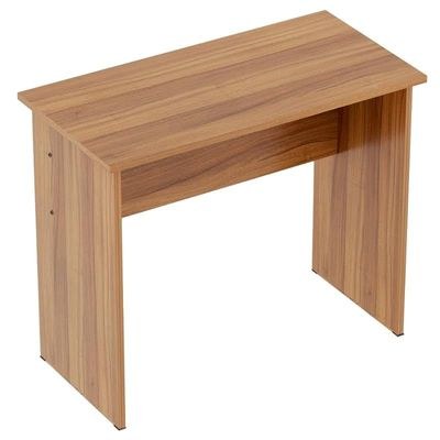 Mahmayi Modern MP1 Study Table 90x45 Plain Desk, Executive Desk, Computer Workstation Natural Dijon Walnut Ideal for Office, Home, Meeting Room - Image 3