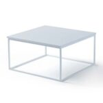Zen Square Coffee table Center table for living room study room White