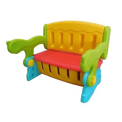 3-IN-1 kids table, kids desk, kids bench & toy storage, Multi Color – Kids Furniture for 3 Years and Above - Image 3