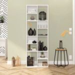 Lider Design Classic URBAN Bookshelf with 12 Shelves-Modern Multi-Tier Bookcase-Spacious Storage Display Unit-Durable Construction with 12 Open Shelves-Ideal for Books, Décor, and Accessories