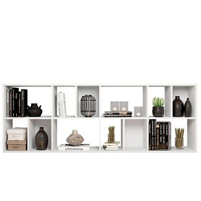 Lider Design Classic URBAN Bookshelf with 12 Shelves-Modern Multi-Tier Bookcase-Spacious Storage Display Unit-Durable Construction with 12 Open Shelves-Ideal for Books, Décor, and Accessories - Image 4