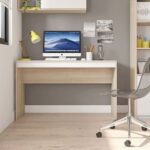 Recta Office Desk-Oak White