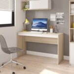 Recta Office Desk-Oak White