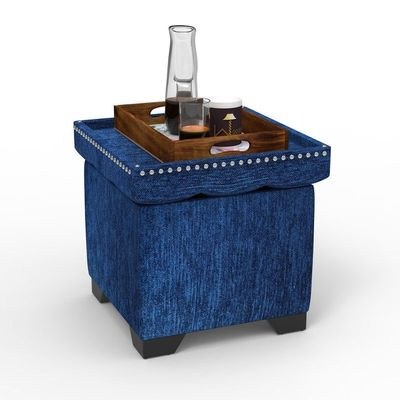 Eccentric Stool Cum End Table with Storage - Image 4