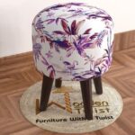 Puffy Ottoman Stool For Living Room Pack Of 1