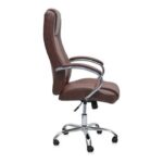 Executive Desk chair Ergonomic Office Chair with PU material, comfort an,d lumbar support with adjustable Height – Amazing Design BROWN