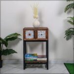 Dressing with Drawer | Japanese style Small Table for your Dressing Room Living Room | Movable Computer Office Desk Study Writing Table