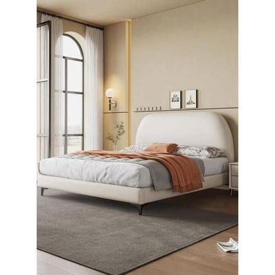 Attractive Modernize Velvet Upholstery Bed for Luxury Bedroom