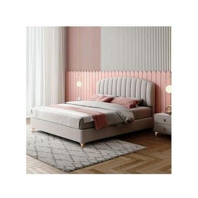 Impel Modernize Velvet Upholstery Bed for Luxury Bedroom - Image 2