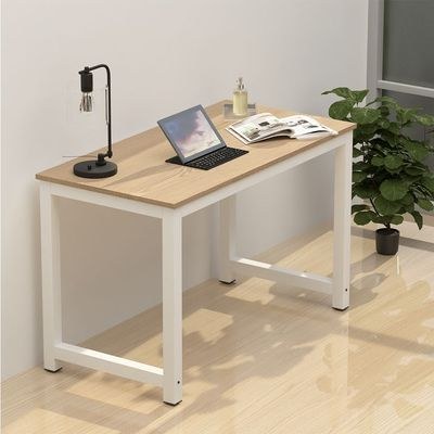 Mahmayi ZCD-24W Modern Study Desk, Modern Executive Desks for Home, Office, Schools, Laptop, Computer Workstation Table - Light Imperia - Image 4