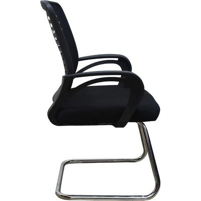 Desk Chair Office Chair for Home Height Adjustable Mid Back Mesh Computer Chair with Lumbar Support Mesh Swivel Computer Office Ergonomic Executive Chair (Visitor, Black) - Image 3