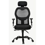 Executive HIGH BACK CHAIR WITH HEAD REST, WITH LUMBAR SUPPORT, HIGH RESILIENCE FOAM, TWO YEARS WARRANTY