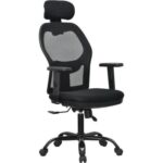 Executive HIGH BACK CHAIR WITH HEAD REST, WITH LUMBAR SUPPORT, HIGH RESILIENCE FOAM, TWO YEARS WARRANTY