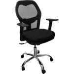 Executive MEDIUM BACK CHAIR, WITH LUMBER FOR BACK SUPPORT, HIGH RESILIENCE FOAM, TWO YEARS WARRANTY