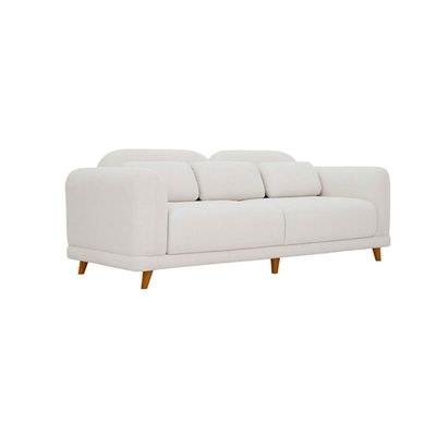 The ATOM 3 Seater Sofa Luxurious Design with Premium Fabric Best For Living Room | For Hotel | Wooden Base - Image 2