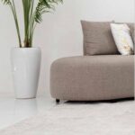 The Riley 4 Seater Sofa Luxurious Design with Premium Fabric Best For Living Room | For Hotel | Wooden Base
