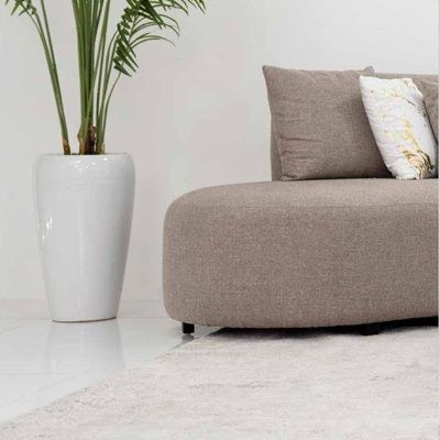 The Riley 4 Seater Sofa Luxurious Design with Premium Fabric Best For Living Room | For Hotel | Wooden Base - Image 2