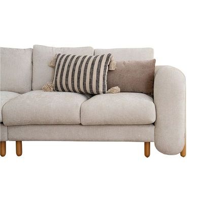 The GASTON 5 Seater Sofa Luxurious Design with Premium Fabric Best For Living Room | For Hotel | Wooden Base - Image 4