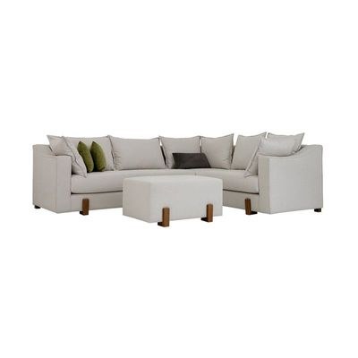 The LINEA 5 Seater Sofa Luxurious Design with Premium Fabric Best For Living Room | For Hotel | Wooden Base - Image 2