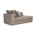 The RETREAT 6 Seater Sofa Luxurious Design with Premium Fabric Best For Living Room | For Hotel | Wooden Base
