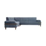 The ALTAN 5 Seater Sofa Luxurious Design with Premium Fabric Best For Living Room | For Hotel | Wooden Base