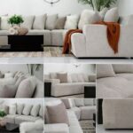 The CHEMEX 5 Seater Sofa Luxurious Design with Premium Fabric Best For Living Room | For Hotel | Wooden Base
