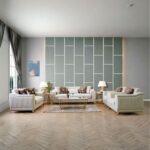 The GISELLE 7 Seater Sofa Set Luxurious Design with Premium Fabric Best For Living Room | For Hotel | Metal Base