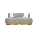 The SOLERO 7 Seater Sofa Set Luxurious Design with Premium Fabric Best For Living Room | For Hotel | Metal Base