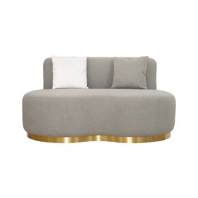 The SOLERO 7 Seater Sofa Set Luxurious Design with Premium Fabric Best For Living Room | For Hotel | Metal Base - Image 5