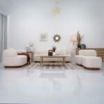 The DELLA 6 Seater Sofa Set Luxurious Design with Premium Fabric Best For Living Room | For Hotel | Wooden Base