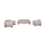 The LUCIA 6 Seater Sofa Set Luxurious Design with Premium Fabric Best For Living Room | For Hotel | Wooden Base