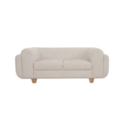 The REFINE 2 Seater Sofa Luxurious Design with Premium Fabric Best For Living Room | For Hotel | Wooden Base