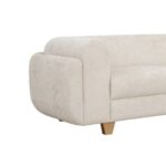 The REFINE 3 Seater Sofa Luxurious Design with Premium Fabric Best For Living Room | For Hotel | Wooden Base