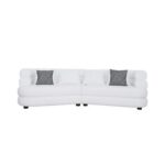 The VALENTINO 5 Seater Sofa Set Luxurious Design with Premium Fabric Best For Living Room | For Hotel | Wooden Base
