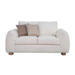 The LUSH 2 Seater Sofa Luxurious Design with Premium Fabric Best For Living Room | For Hotel | Wooden Base